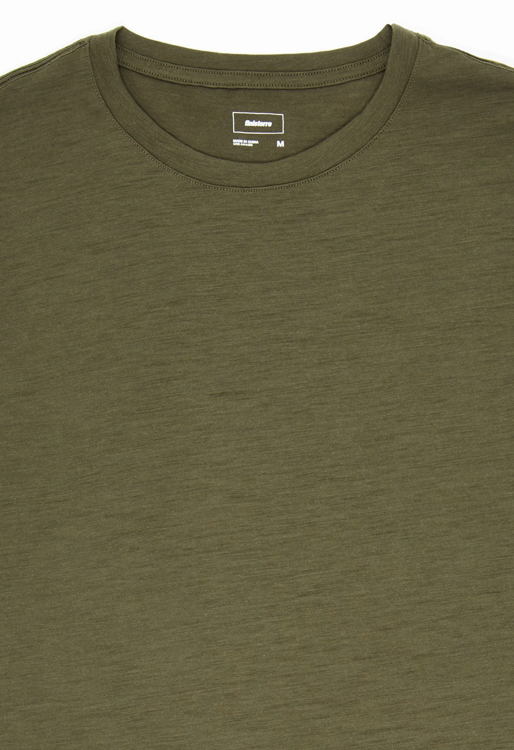 Comfortable and stylish Finisterre Men's Seeker Merino Tee - Olive