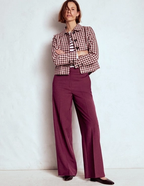 Belgravia Tailored Trousers-Deep Wisteria Move Freely Comfy Fit