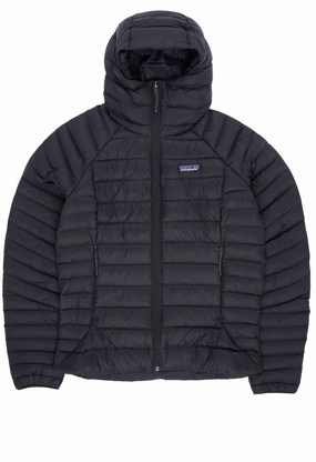 Patagonia Women's Down Hoody - Black Temperature Regulating Lining