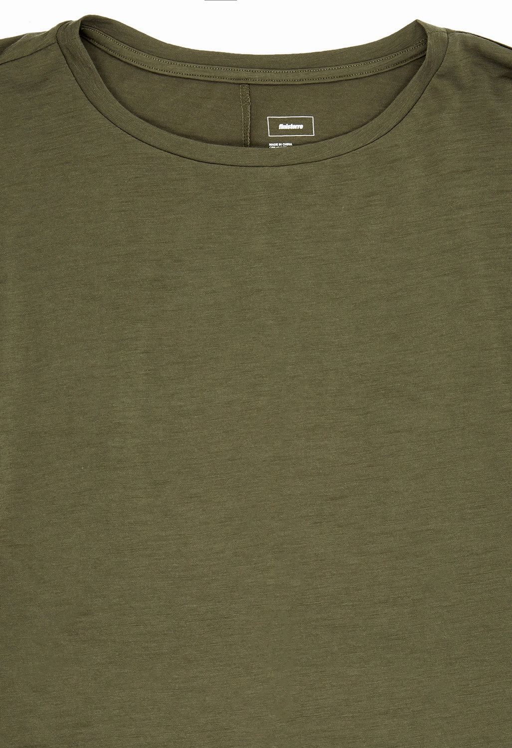 Effortless Wearable Finisterre Women's Seeker Merino Long Sleeve Tee - Olive