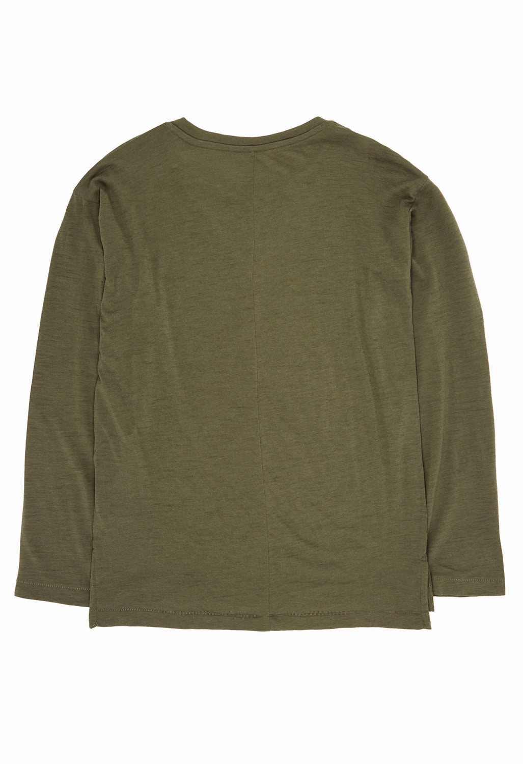Fit For All Finisterre Women's Seeker Merino Long Sleeve Tee - Olive