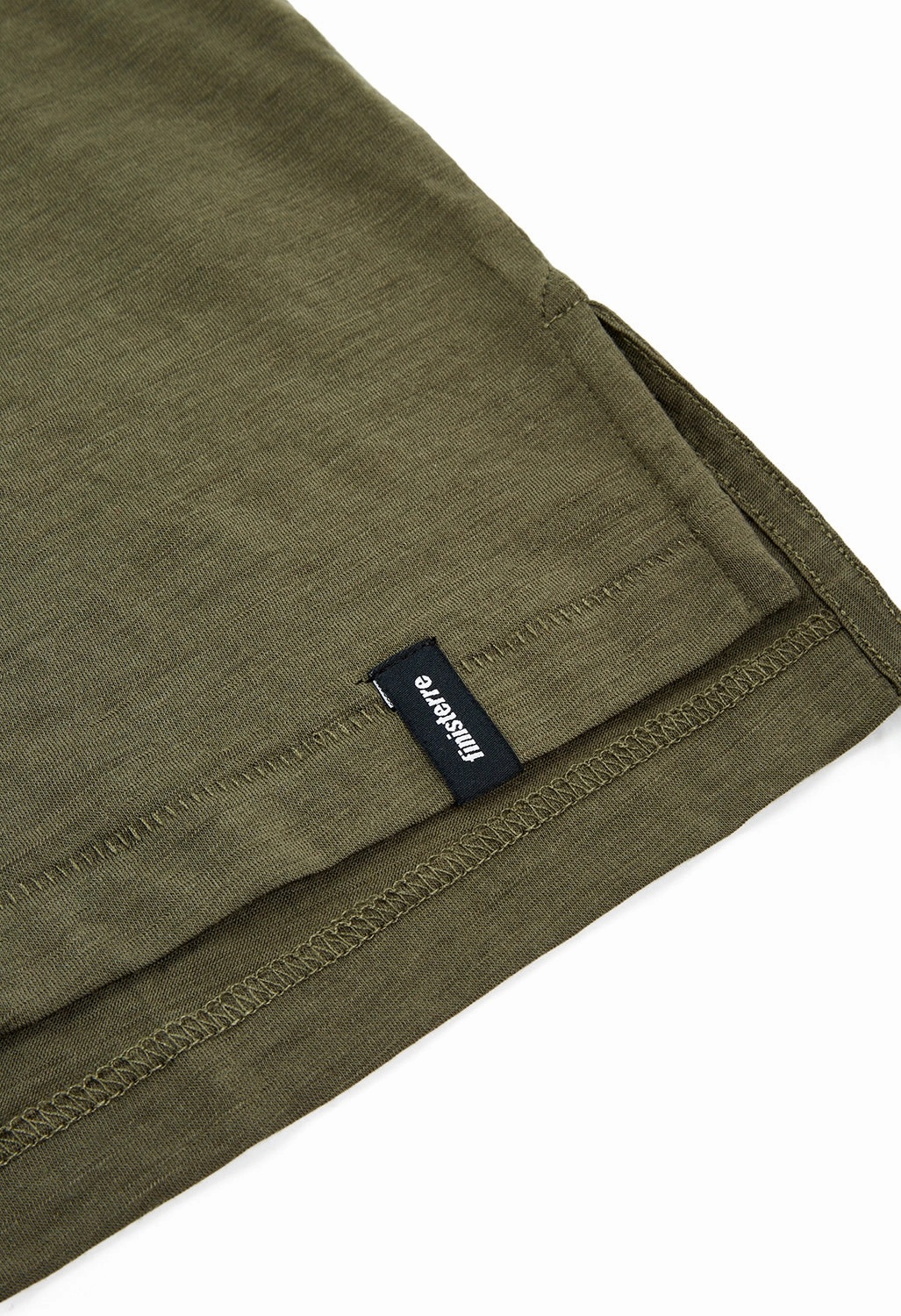 Finisterre Women's Seeker Merino Long Sleeve Tee - Olive Cozy Stretch Fit Minimalist Style