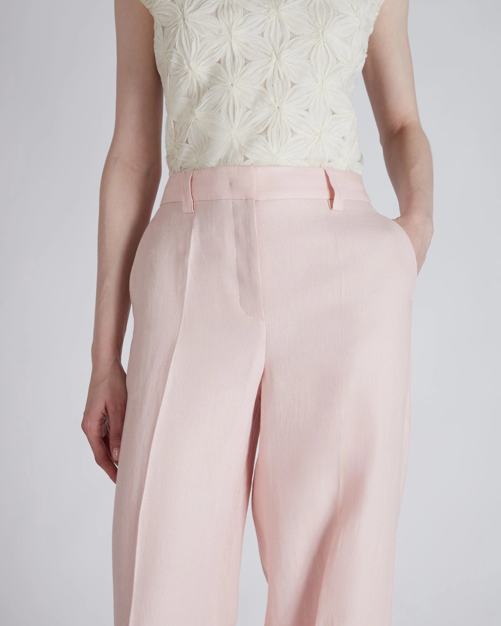 Regular fit linen trousers Soft Wear
