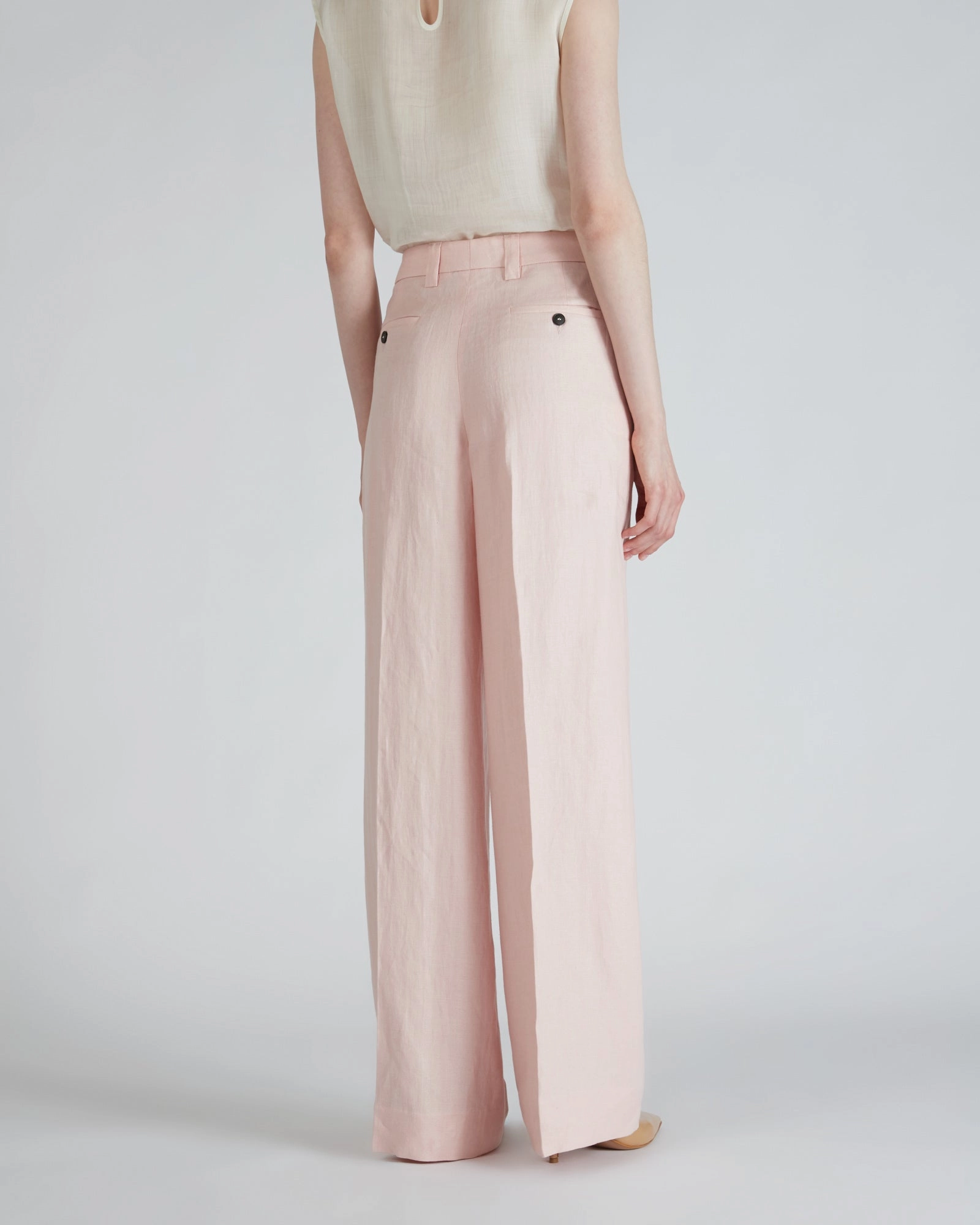 Comfy Style Moisture Wicking Technology Regular fit linen trousers