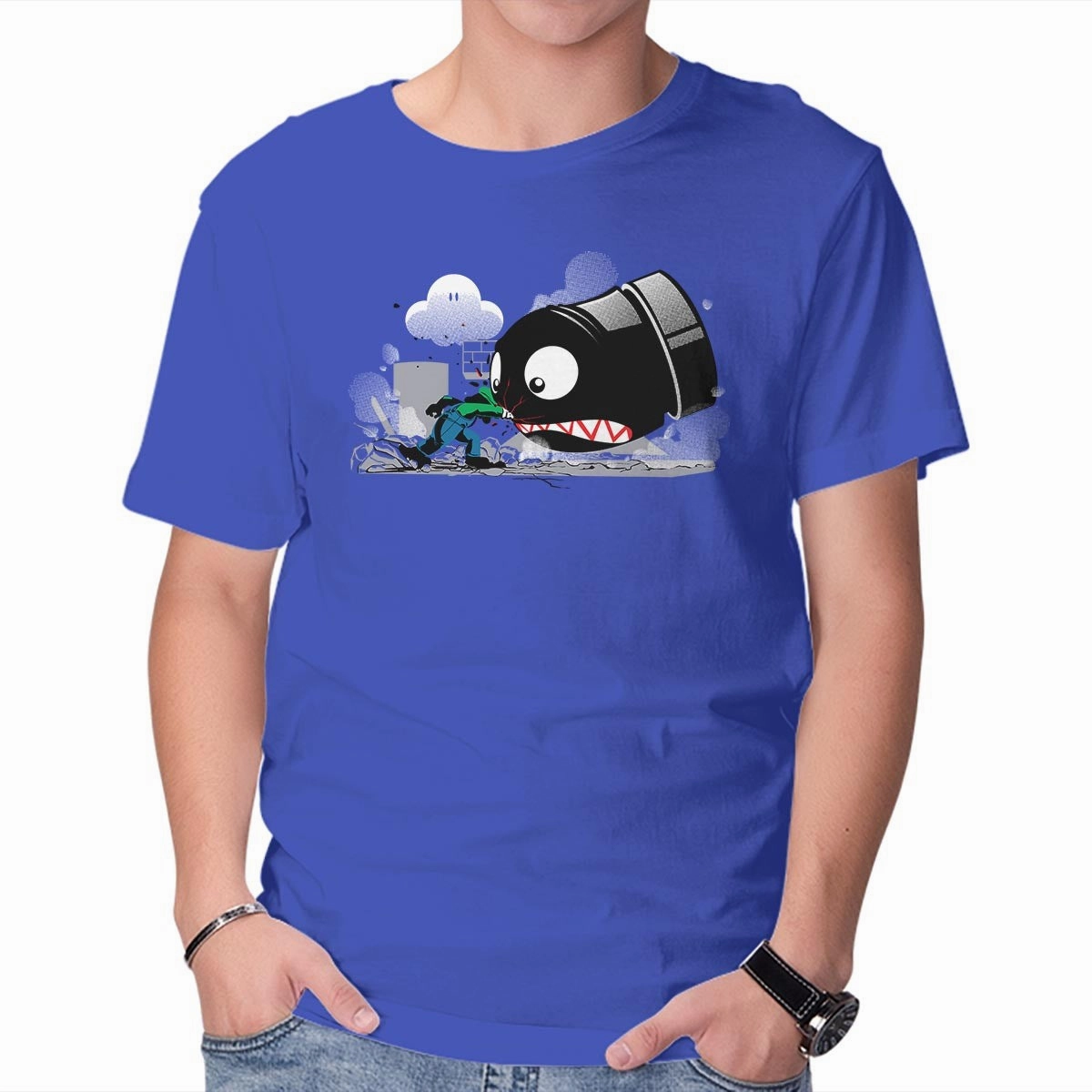 LUIGI: ALWAYS ANGRY Comfy Casual Wear Hygroscopic Fiber