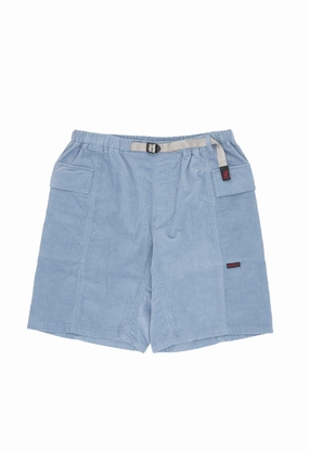 Gramicci Women's Corduroy Utility Shorts - Smoky Blue ethical fashion
