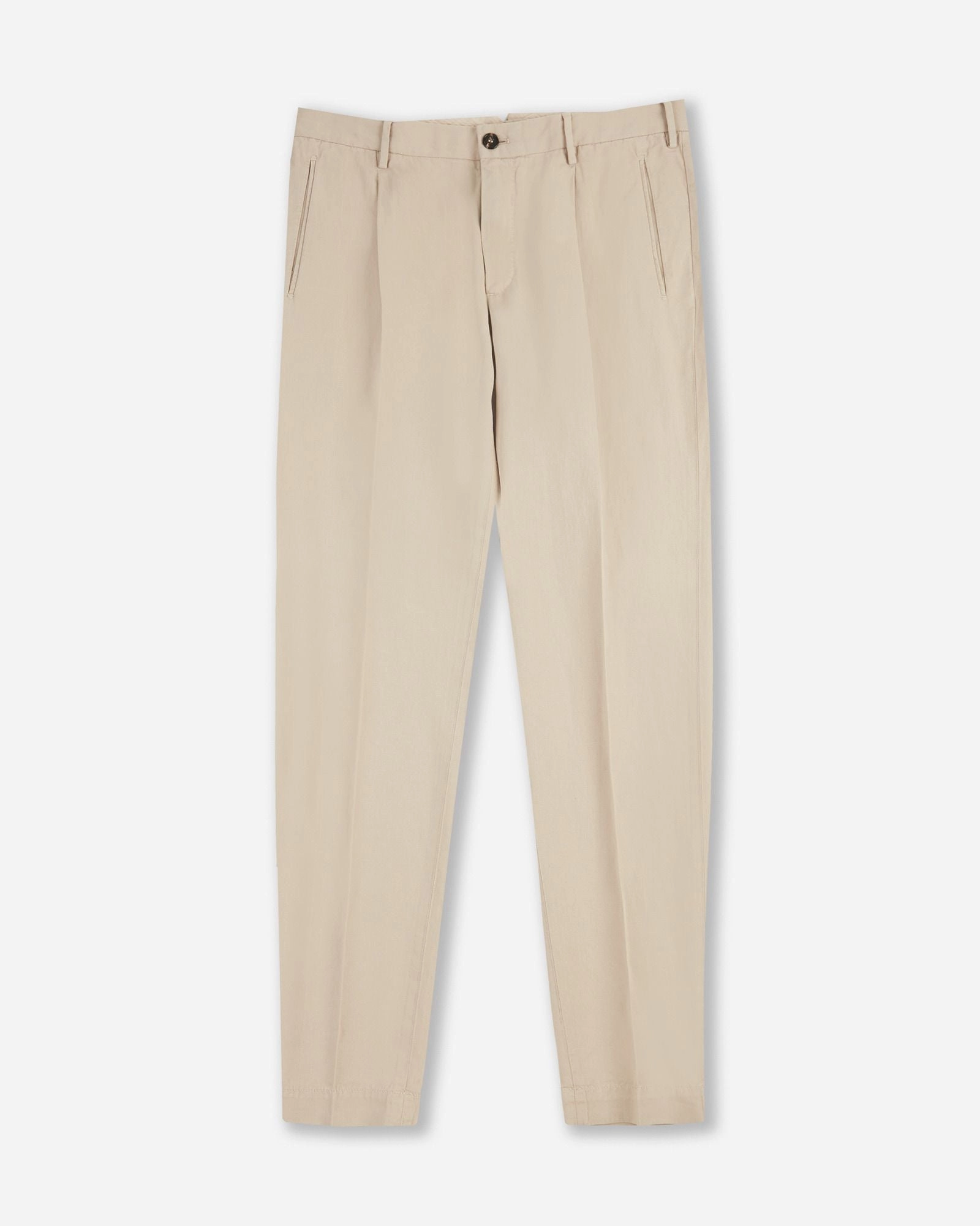 Tapered-fit Chinolino ice cr??pe trousers Tear Resistant Fabric Sport Friendly
