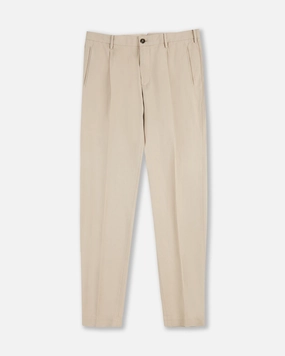 Tapered-fit Chinolino ice cr??pe trousers Tear Resistant Fabric Sport Friendly