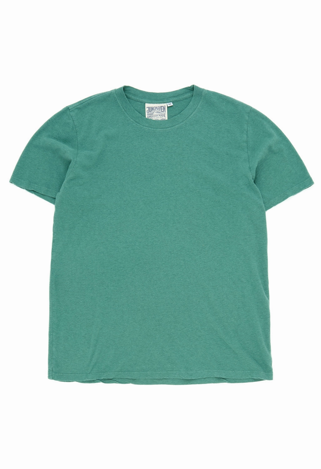 DoubleStitchedHem Relaxing Day Jungmaven Jung Tee - Teal