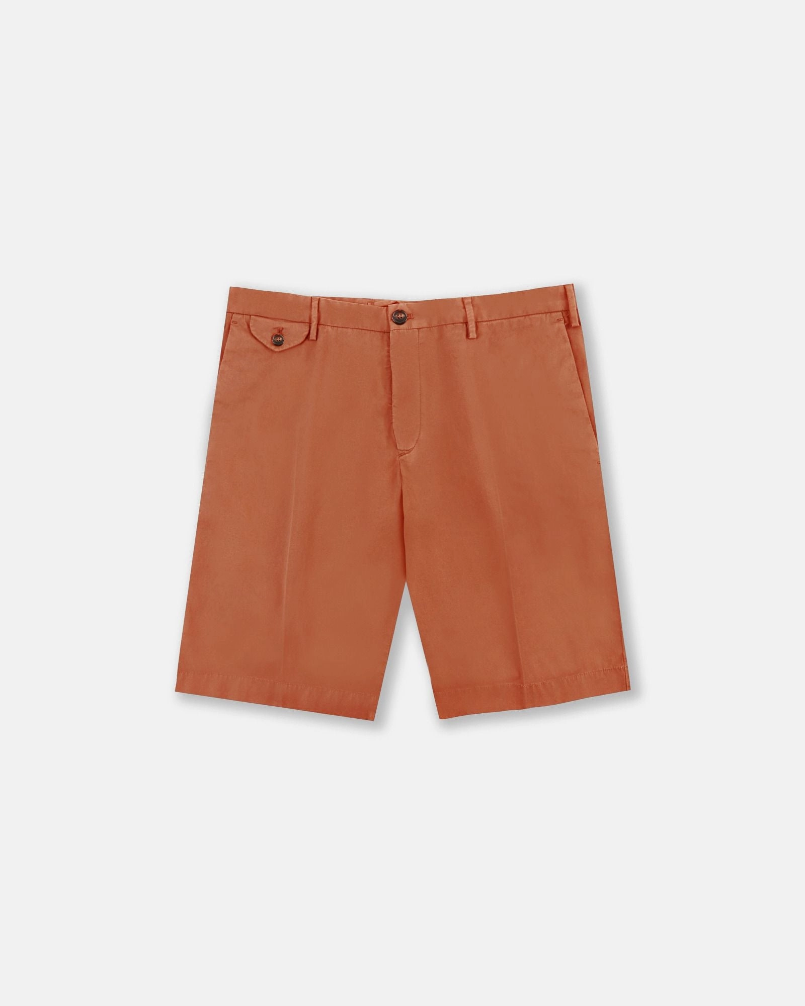 smooth zipper Slim-fit Royal Batavia Bermuda shorts