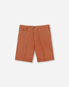 smooth zipper Slim-fit Royal Batavia Bermuda shorts