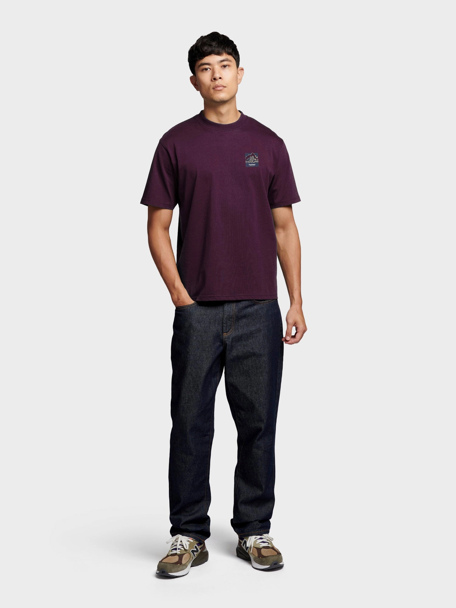 Versatile Comfort Style Penfield Mens Mountain Back Graphic T-Shirt Nightshade