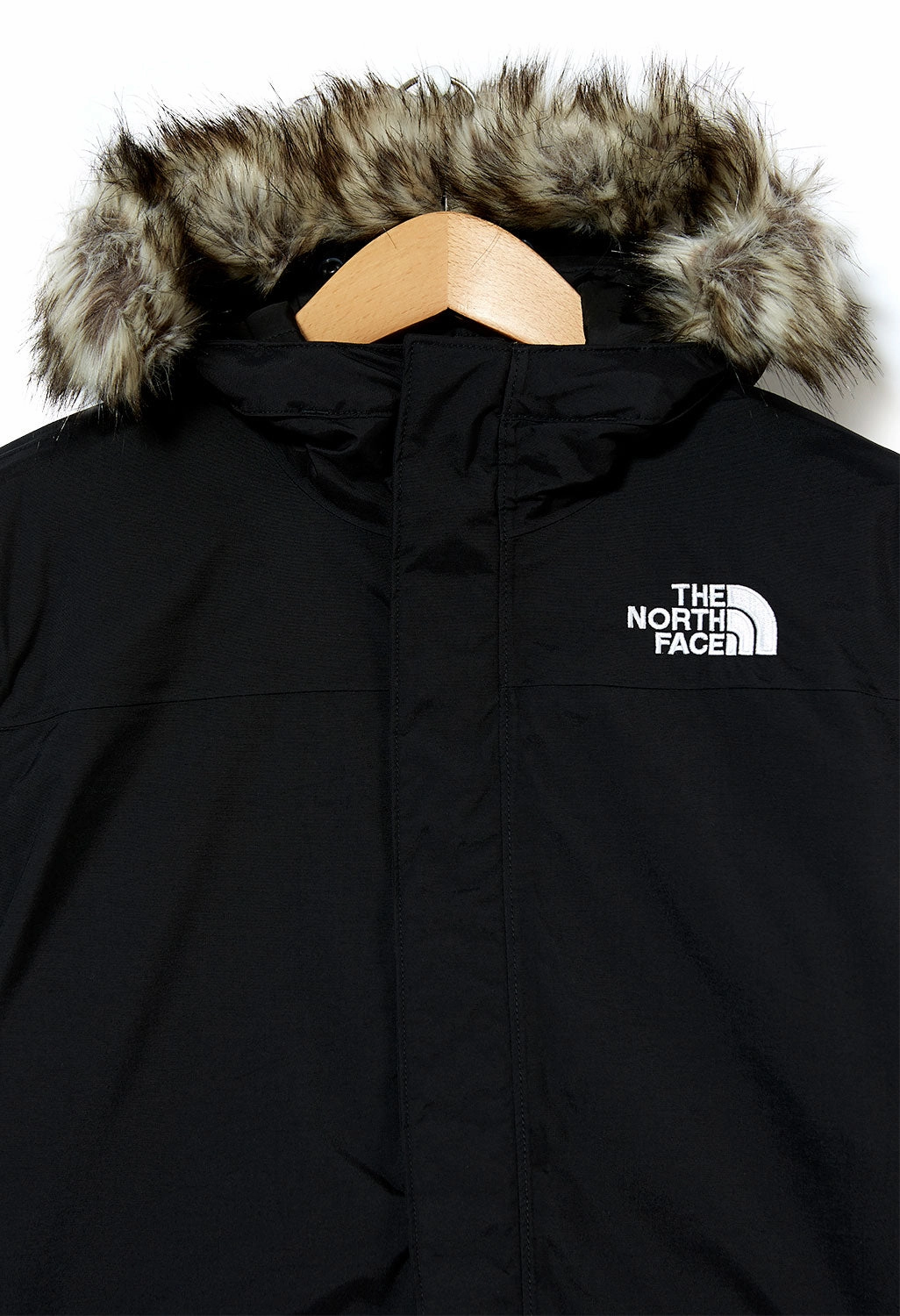 The North Face Zaneck Men's Jacket - TNF Black Plaid Print Fleece Lined Interior