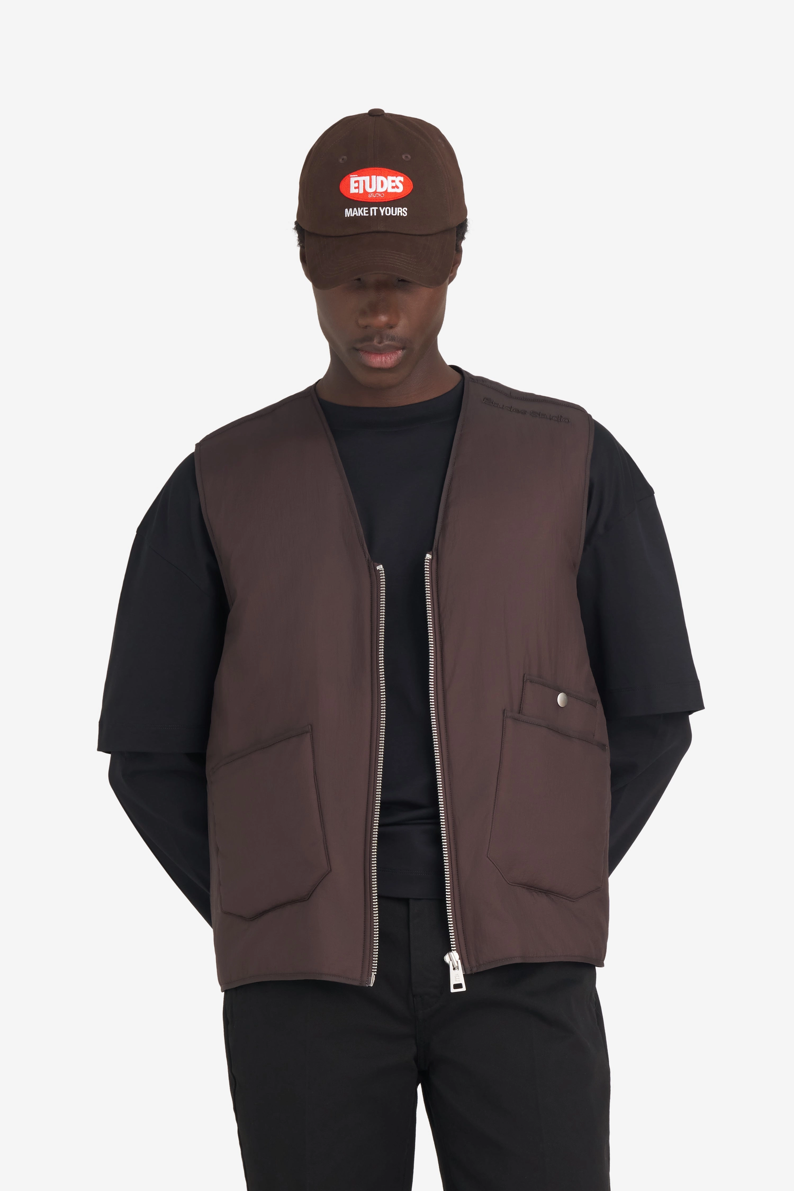 PADDED ZIP VEST Noise Free Material