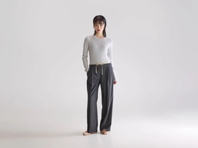 Turin formal trousers (252 / W / ANTHRACITE) Wear Resistant Fabric Core Fit Design