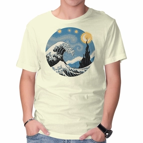 Tight Fit Skin Friendly Lining The Great Starry Wave