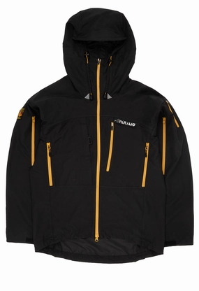 Logo Free Style Paramo Men's Enduro Windproof Jacket - Black / Gold