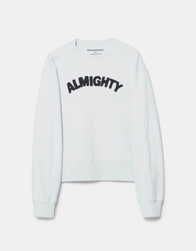 7124 Almighty Vintage Crew Sweat Ice Blue Essential Bold Weekend Wear