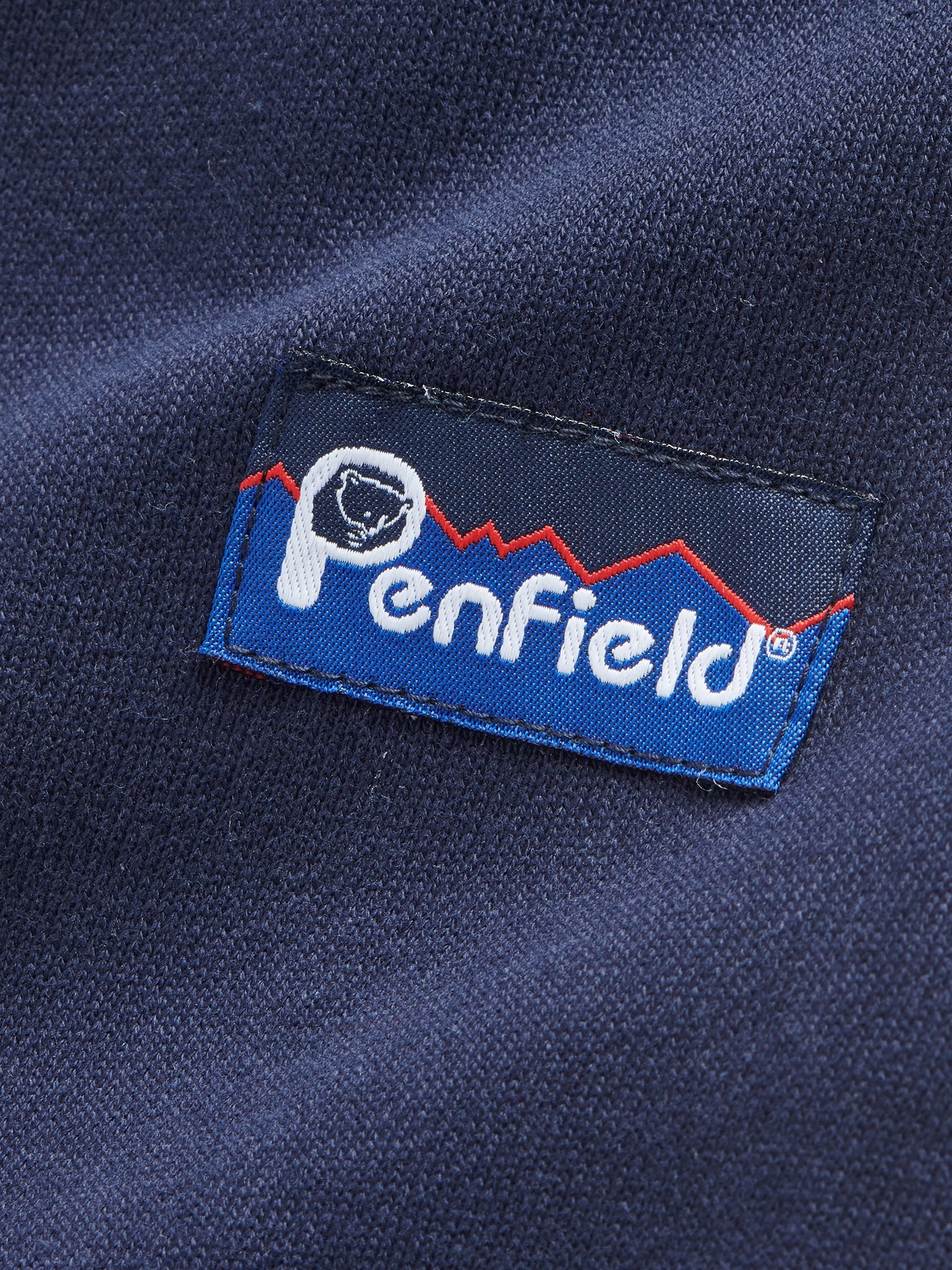 Penfield Mens Original Logo Sweat Pant in Navy Blue Relaxed Wear