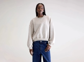 Bright Colors product nautical charm Fancy cropped crewneck sweatshirt (252 / W / COMBO A)