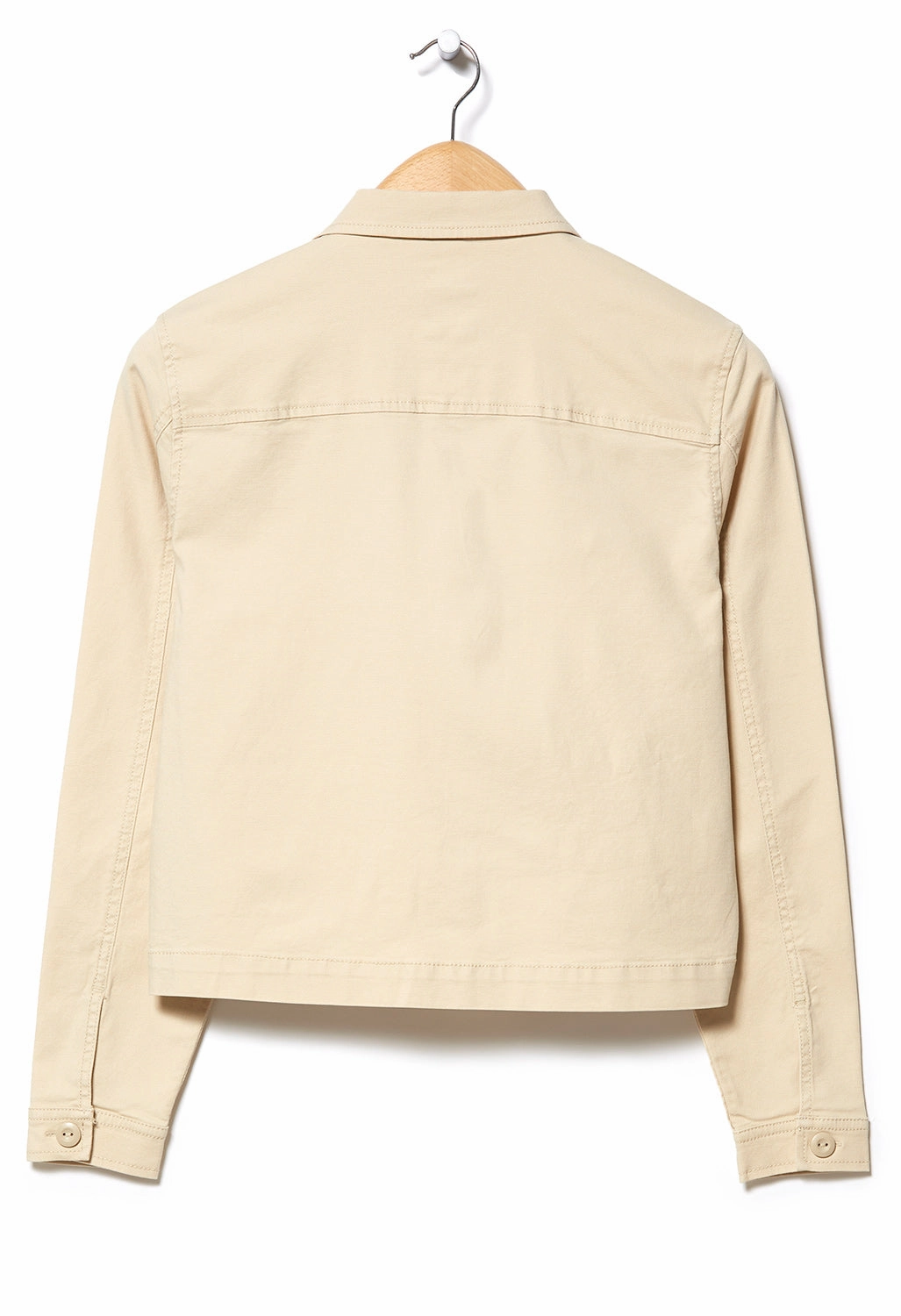 Moisture Wicking Fabric Taped Neckline Topo Designs Women's Dirt Jacket - Sand