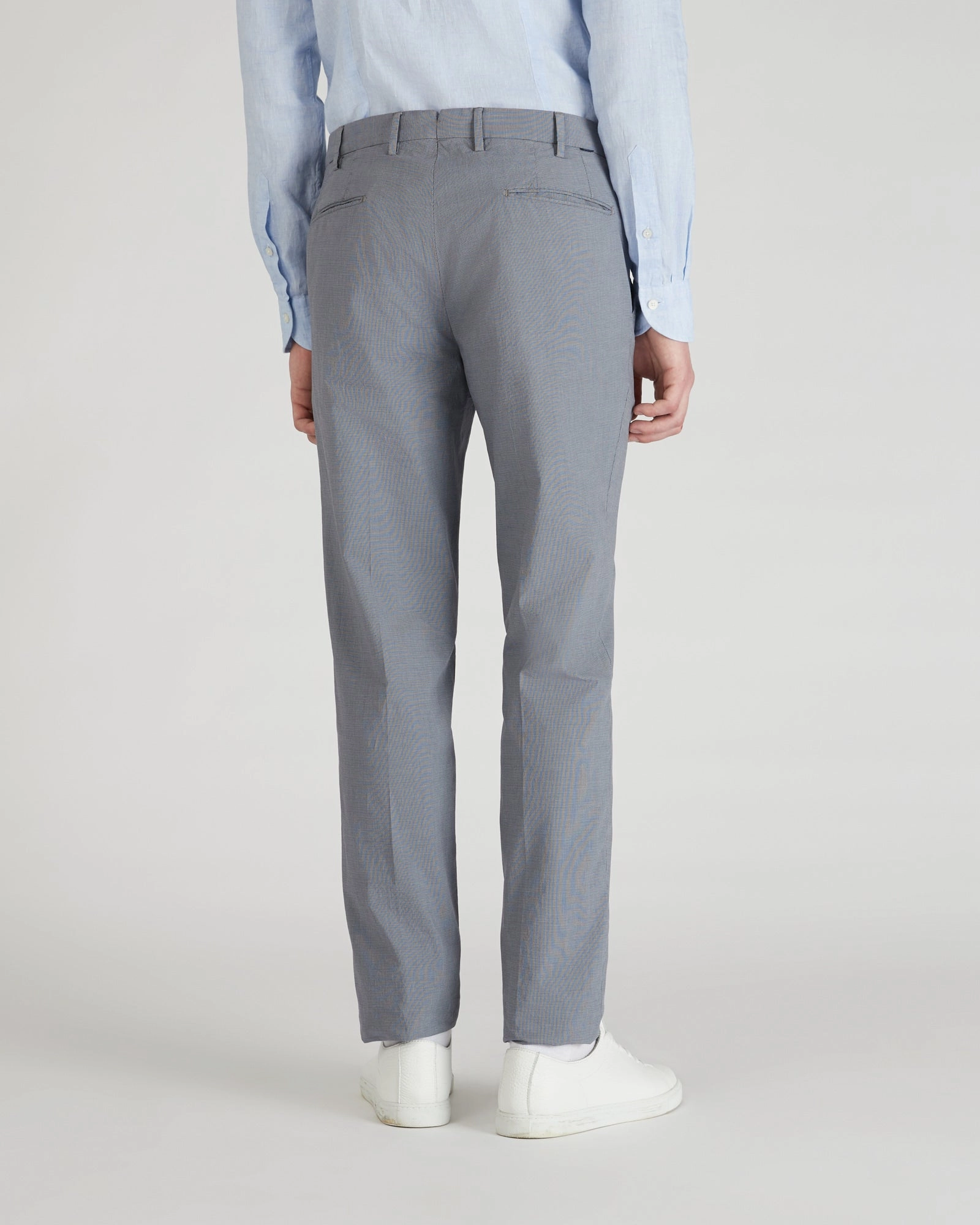 Slim-fit stretch cotton trousers Multi Pocket Configuration