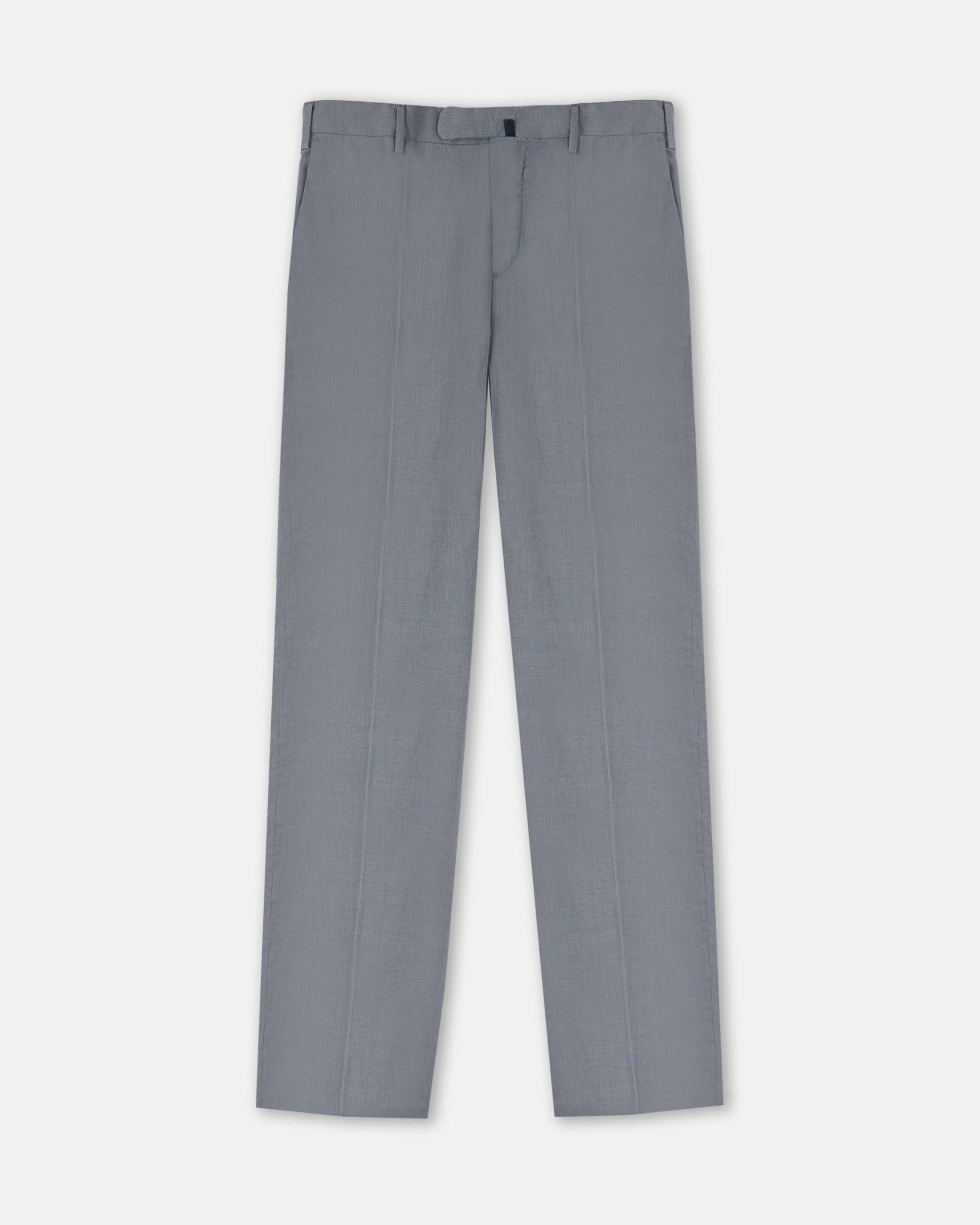 Eco Friendly Material Reinforced Stitching Slim-fit stretch cotton trousers