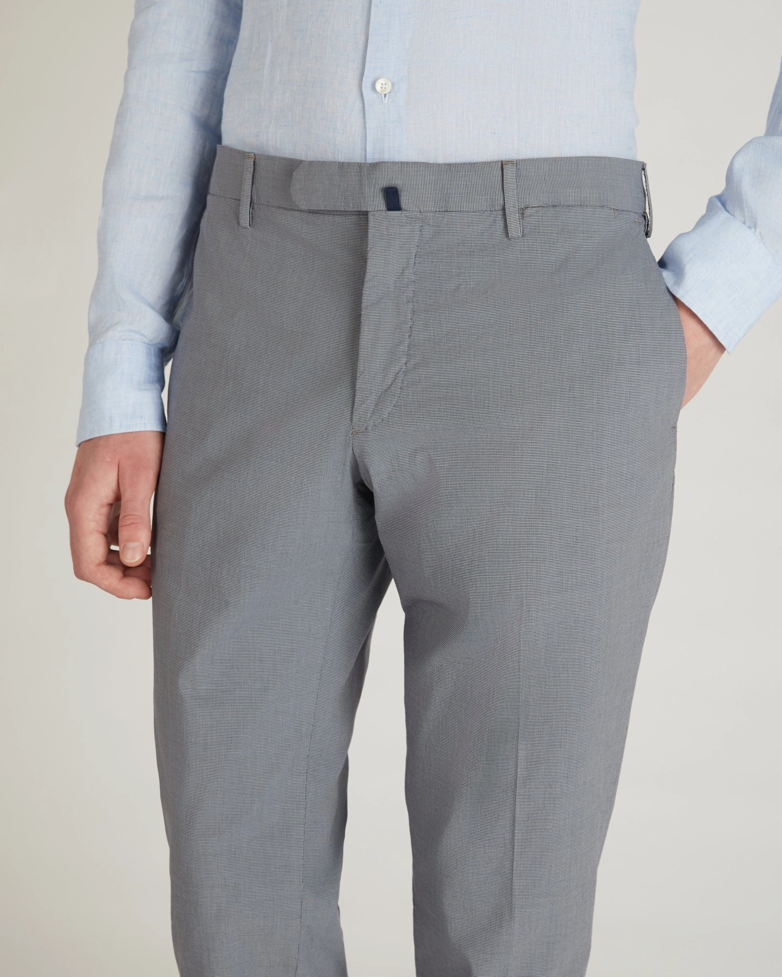 Slim-fit stretch cotton trousers Everyday Comfort Wear