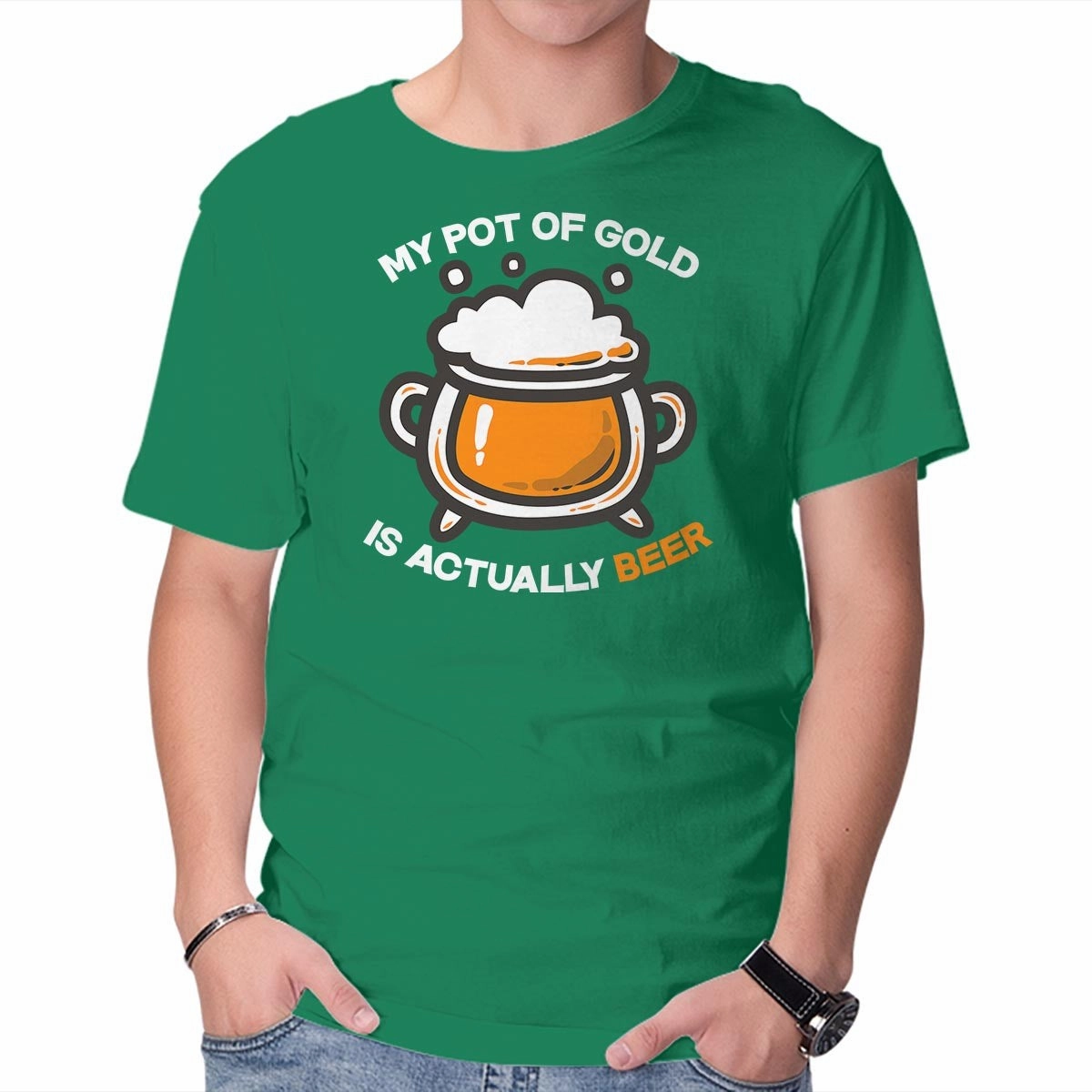 Seasonal Wear Comfortable Touch My Pot of Gold Beer