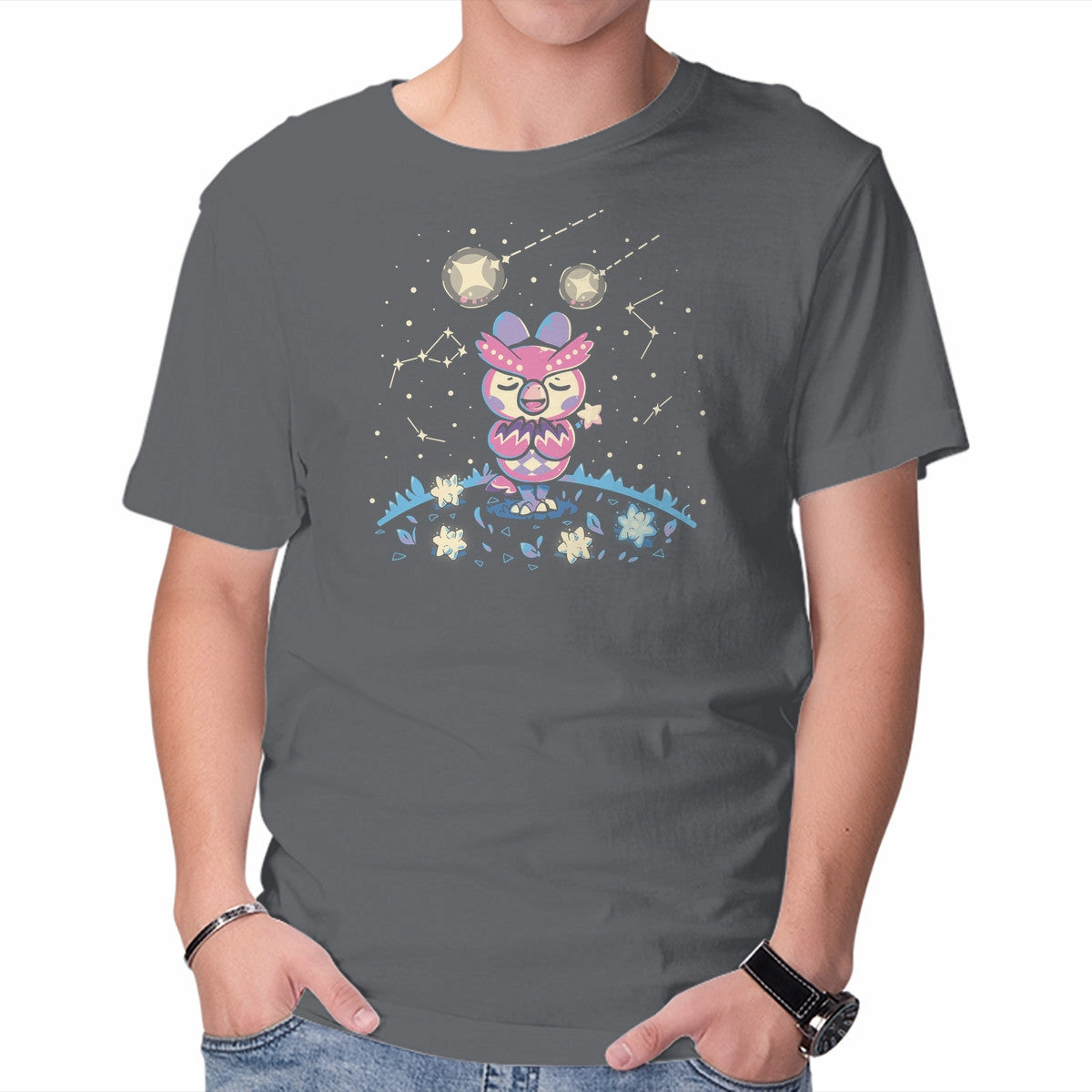 Casual Chic Look SkinFriendlyFibers Starry Owl