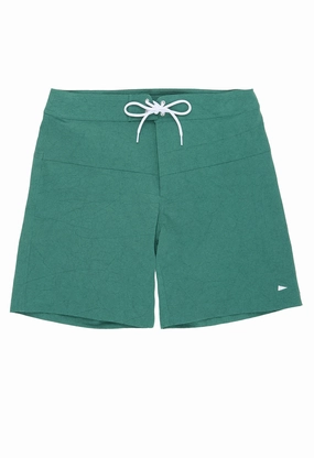 Pilgrim Surf   Supply Men's Quigg Boardshorts - Green Simple Mood Cargo shorts