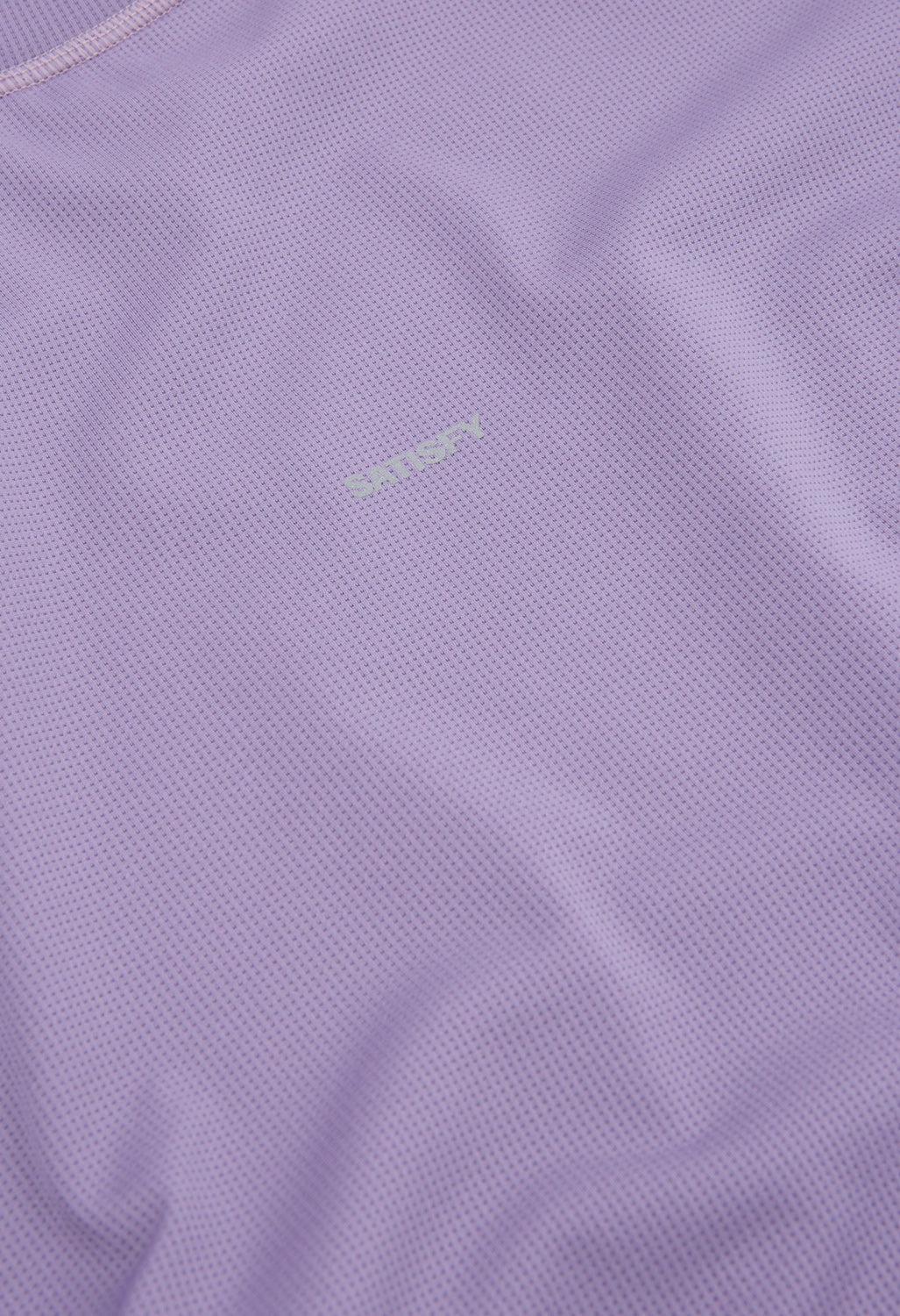 Satisfy AuraLite Tech T-Shirt - Purple Sage Chafe Free Armhole Classic Cut