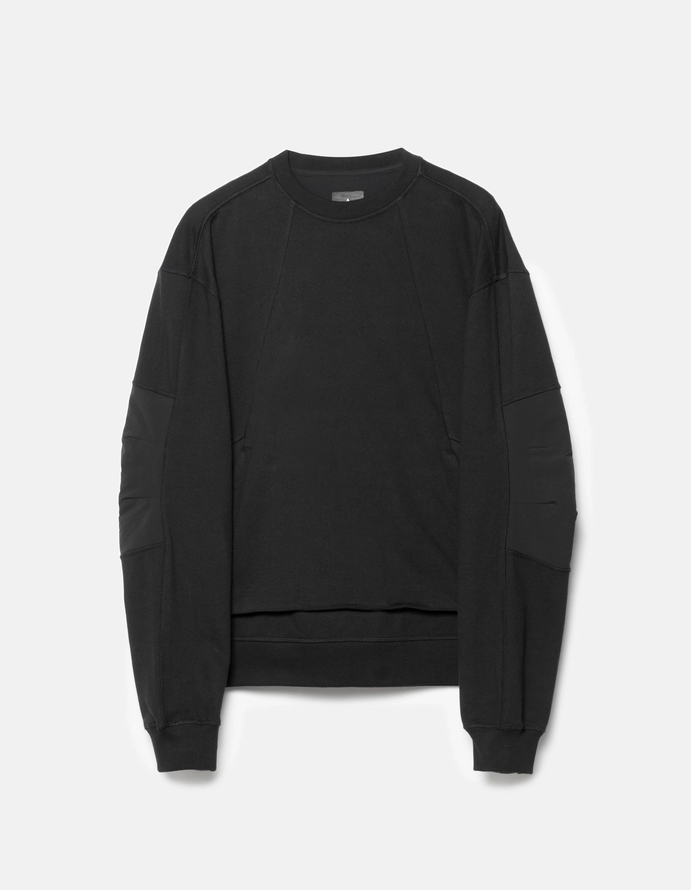 6211 Cordura? Tech Organic Crew Sweat Black product cycling suitability