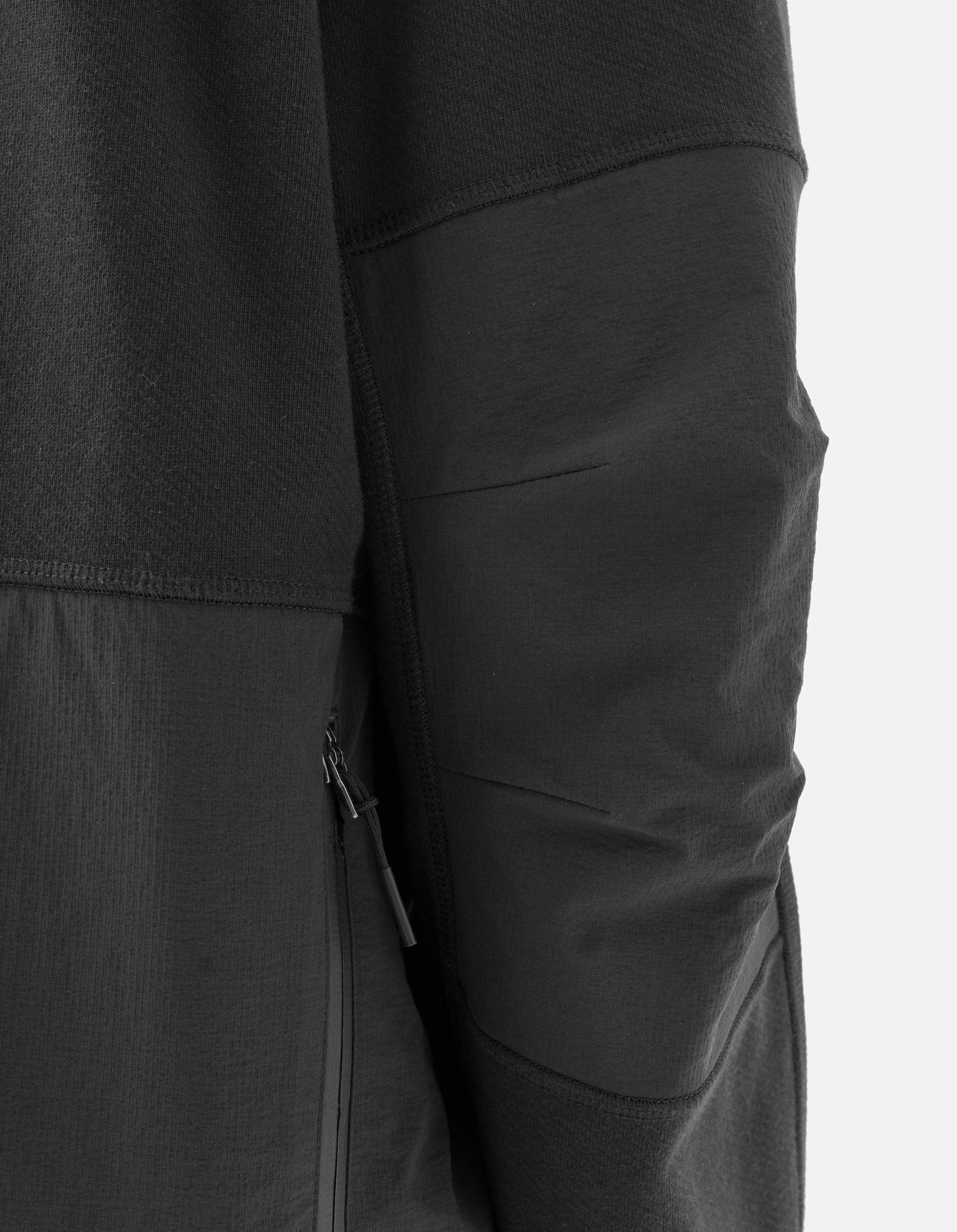 6211 Cordura? Tech Organic Crew Sweat Black Comfy Fit