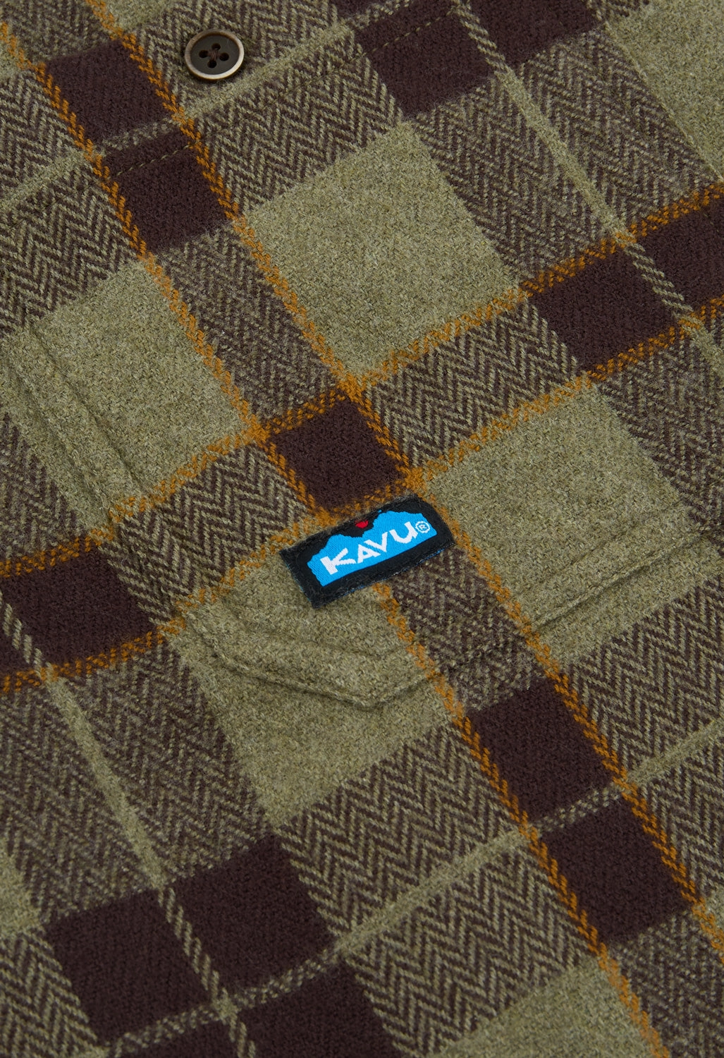 KAVU Men's Big Joe Shirt - Green Ravine Ombre look Holiday Special