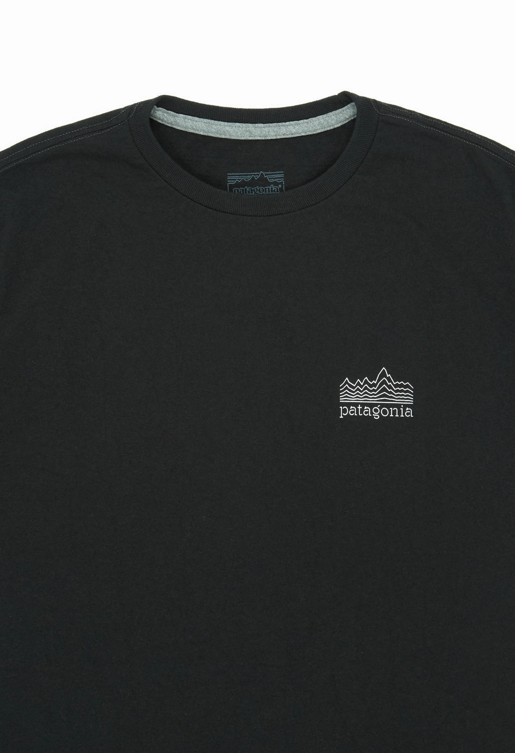 Patagonia Stratasphire Responsibili-Tee - Black LayeredSleeveConstruction Comfortable fit