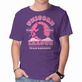 Easy Care Fabric Street Casual Unicorn League