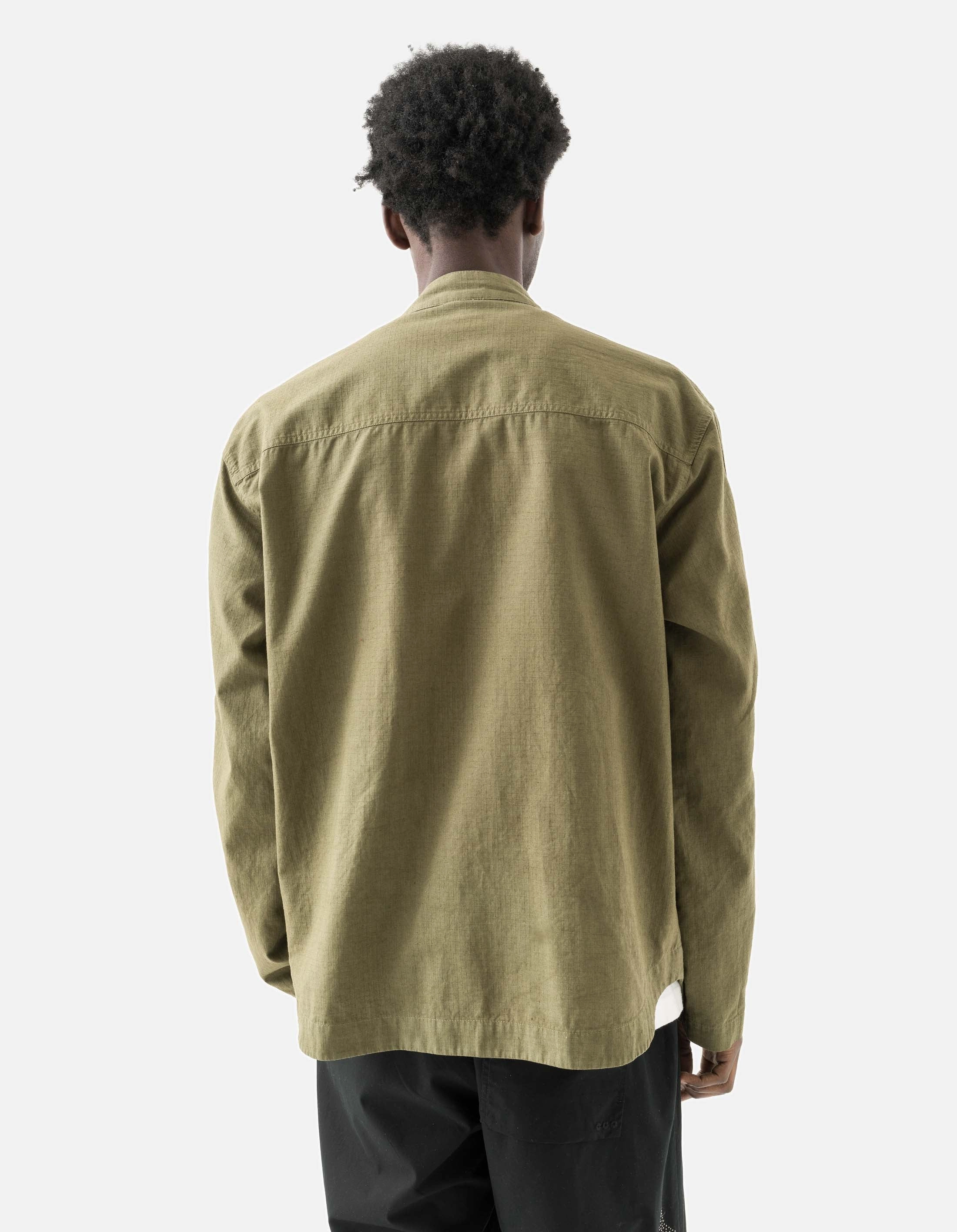 Thermal regulation 7080 Asym Hanbok L/S Shirt Olive OG-107F