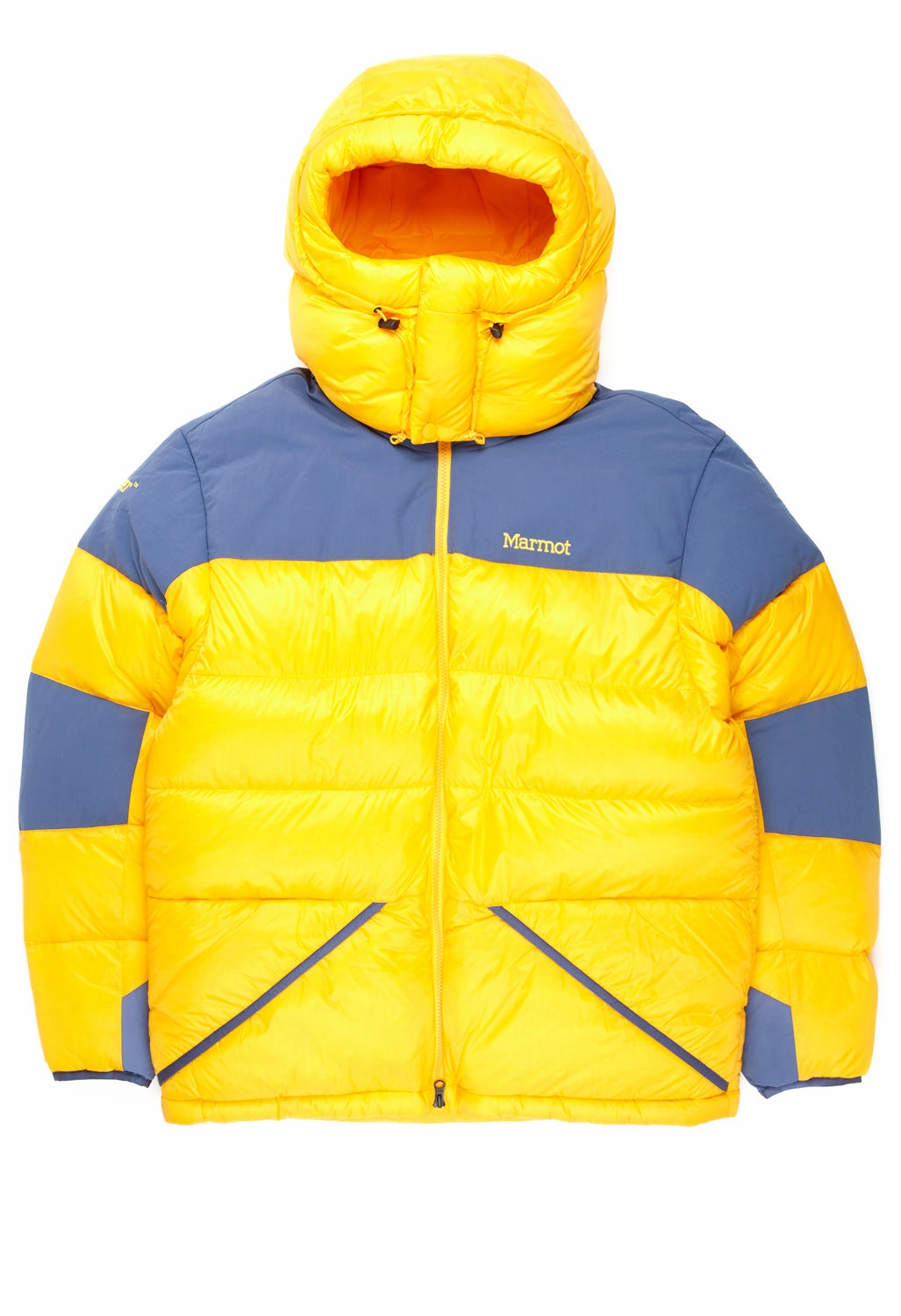Flatlock stitching ZipperClosure Marmot Better Plasma Parka - Solar / Blue Indigo