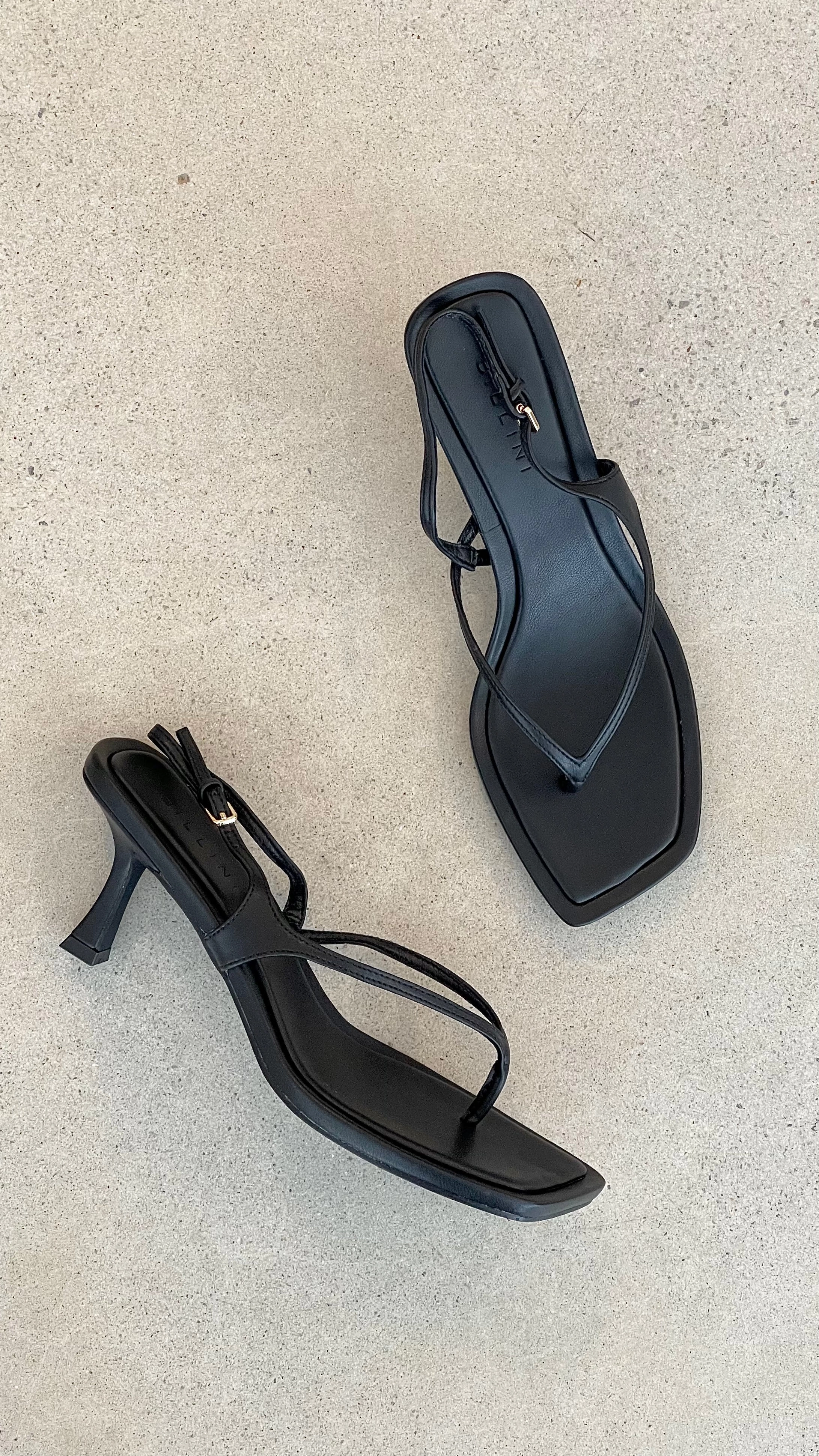 Korean Trend Ulanni Heel - Black