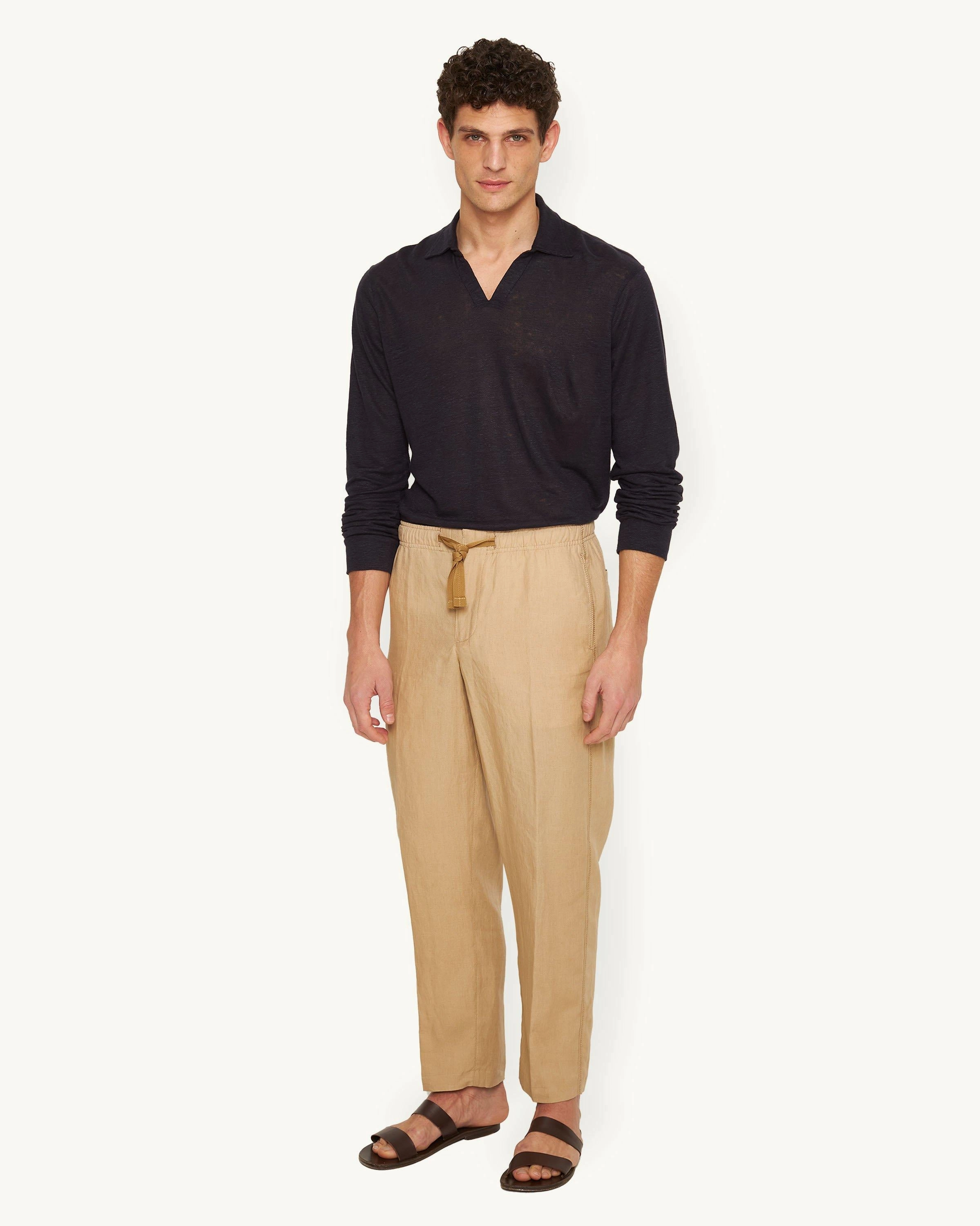 Outdoor Fit Smooth zipper closure Alex Linen