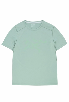Outdoor Smart Arc'teryx Men's Cormac Logo T-Shirt - Stone Green Heather
