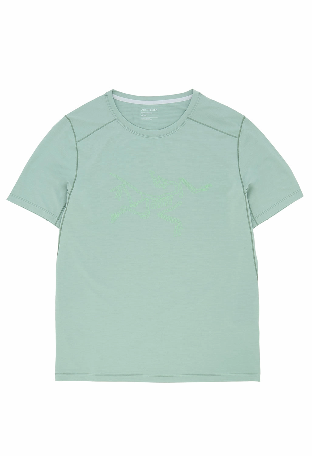Outdoor Smart Arc'teryx Men's Cormac Logo T-Shirt - Stone Green Heather