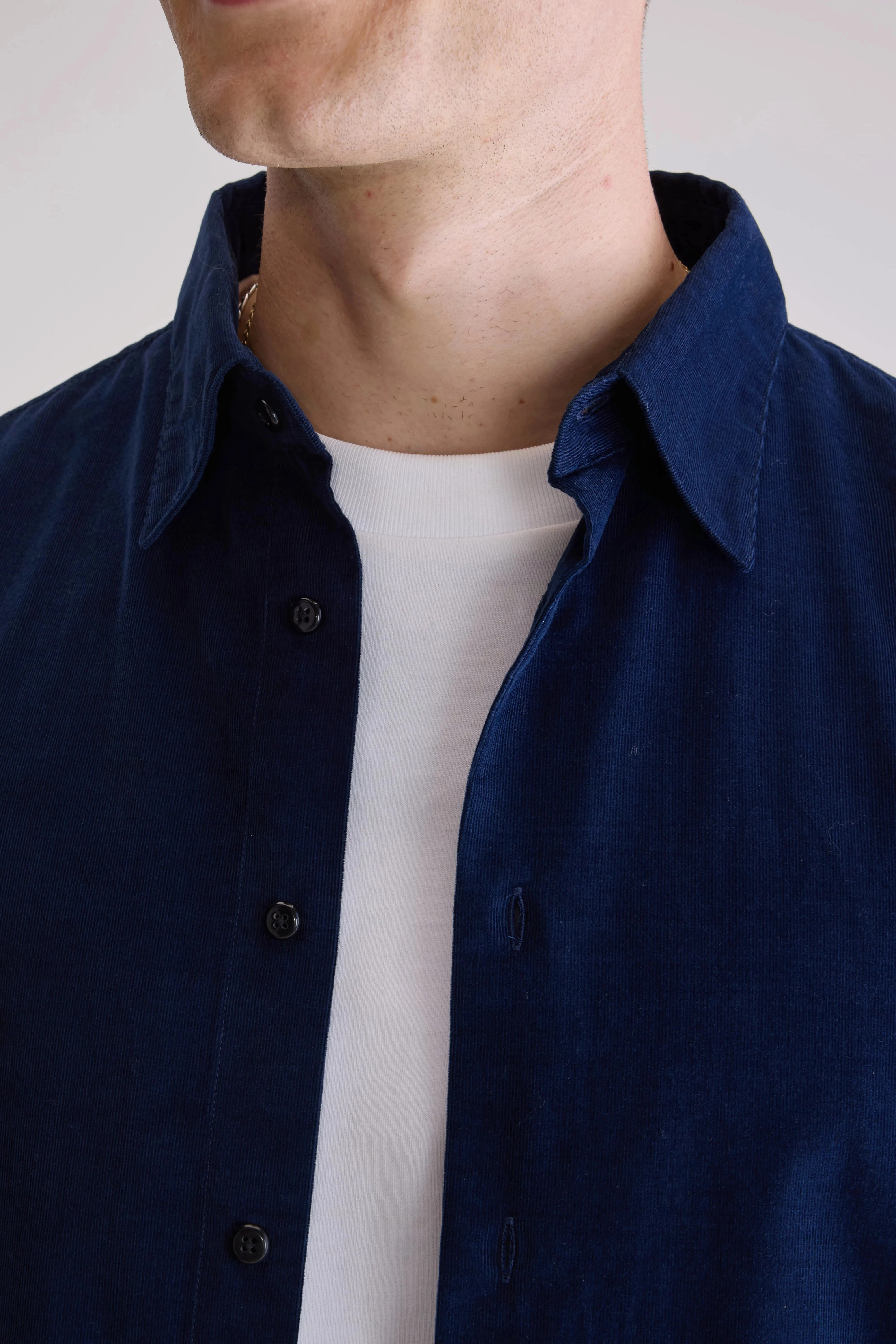 Franklin regular shirt (252 / M / REGAL BLUE) Sustainable Material Comfy Design