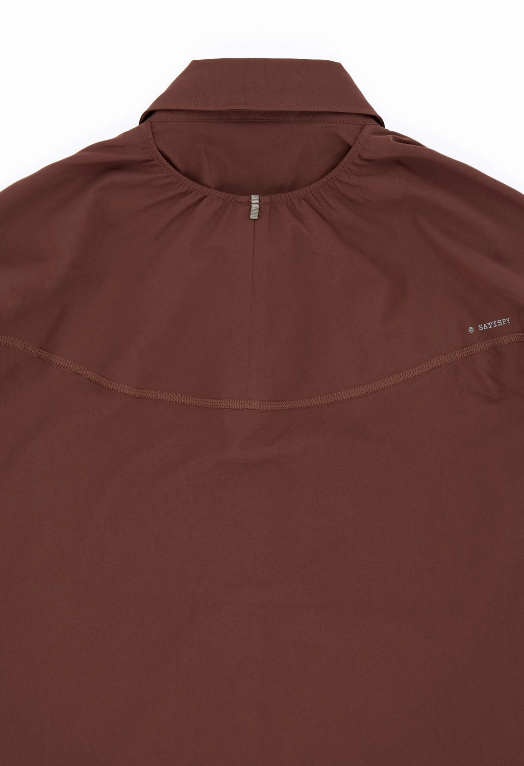 Non-Iron Satisfy Men's PeaceShell River Shirt - Rocky Road