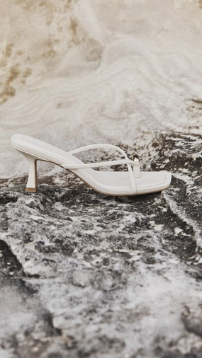 Urika Heel - Bone Evening Booties
