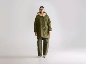 Casual Chill Look Laos hooded parka (242 / W / OLIVE)