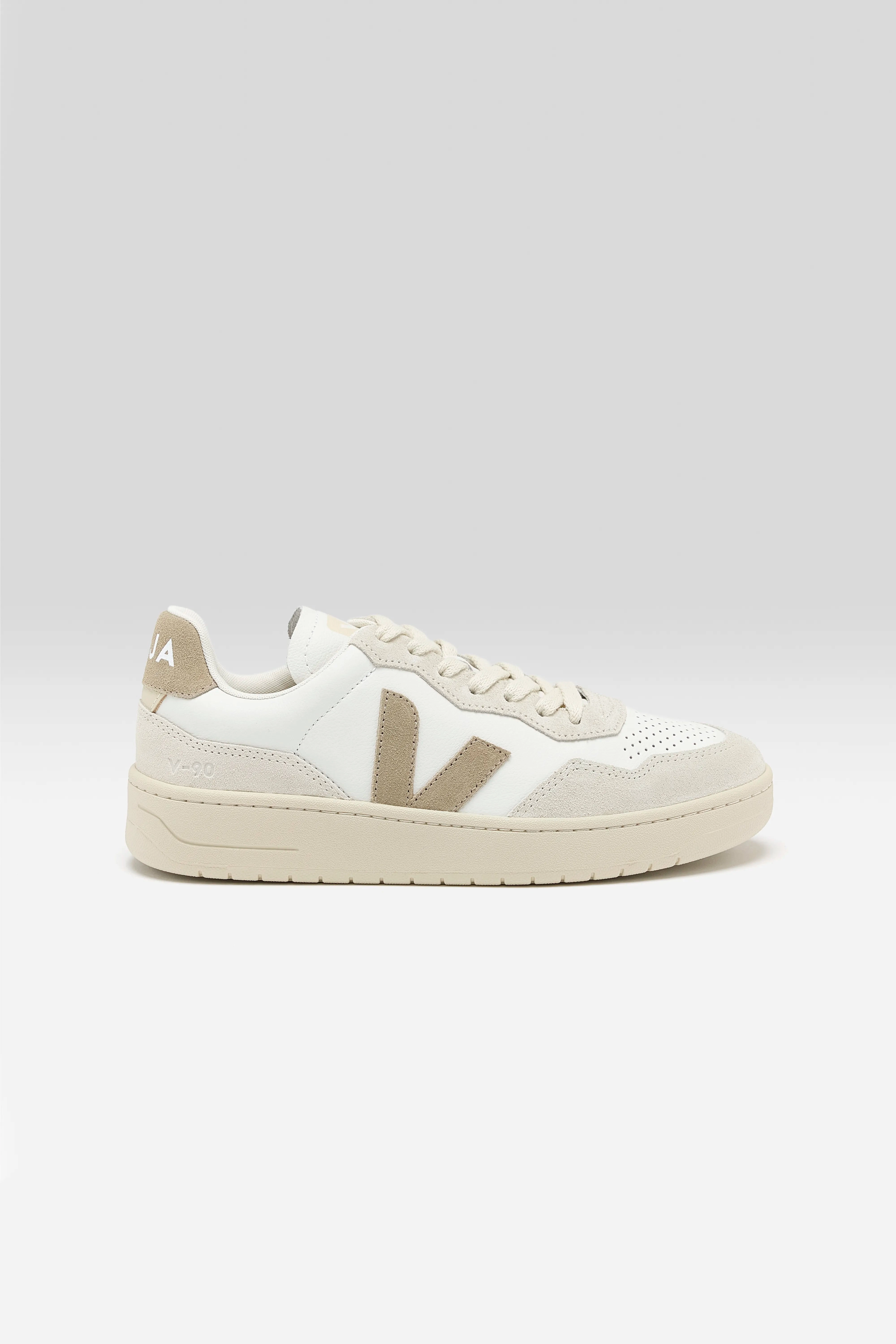 V-90 O.T. Leather for Women  (252 / W / BEIGE) Urban Look Casual Sporty