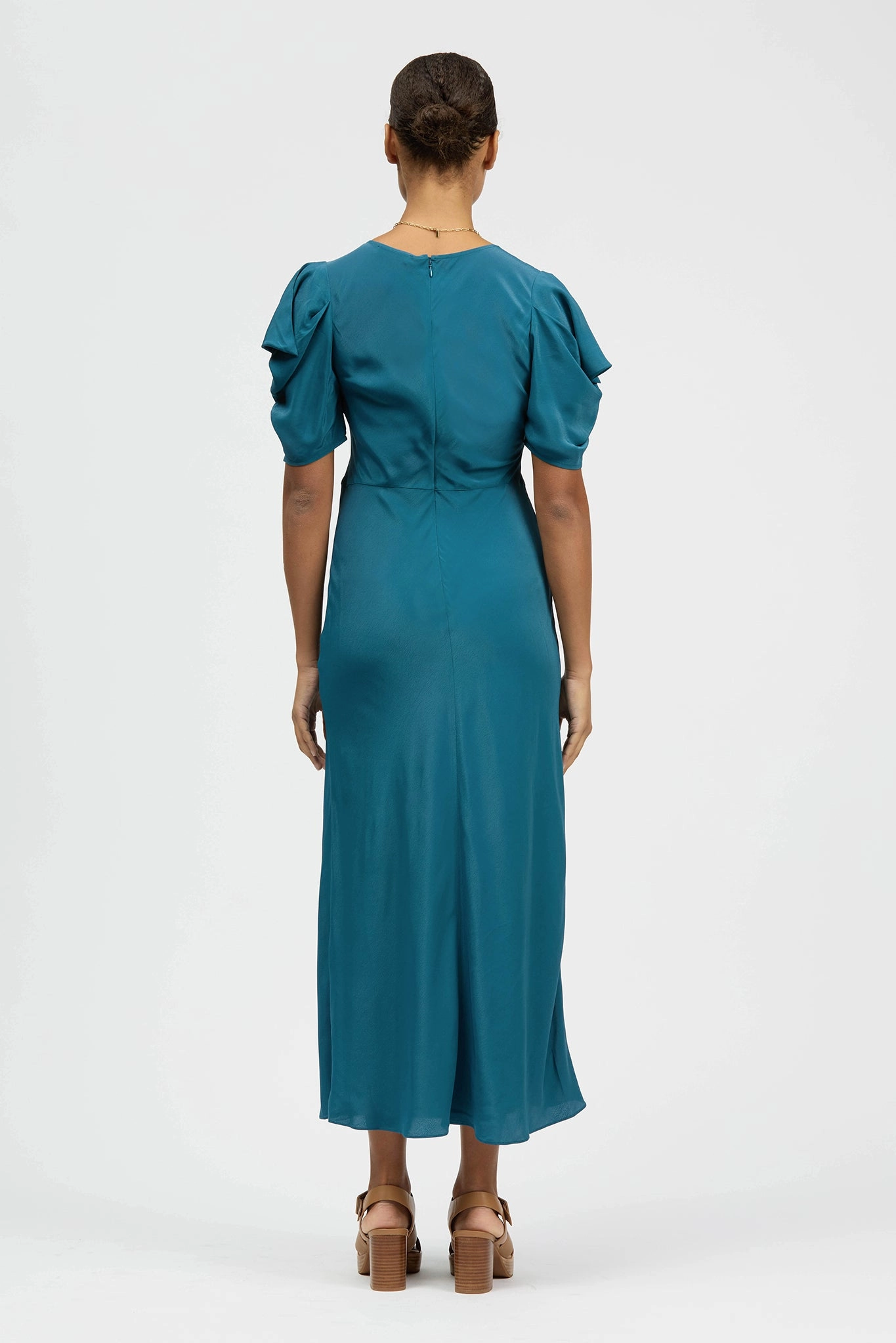 Velora Dress Petrol Casual-Look