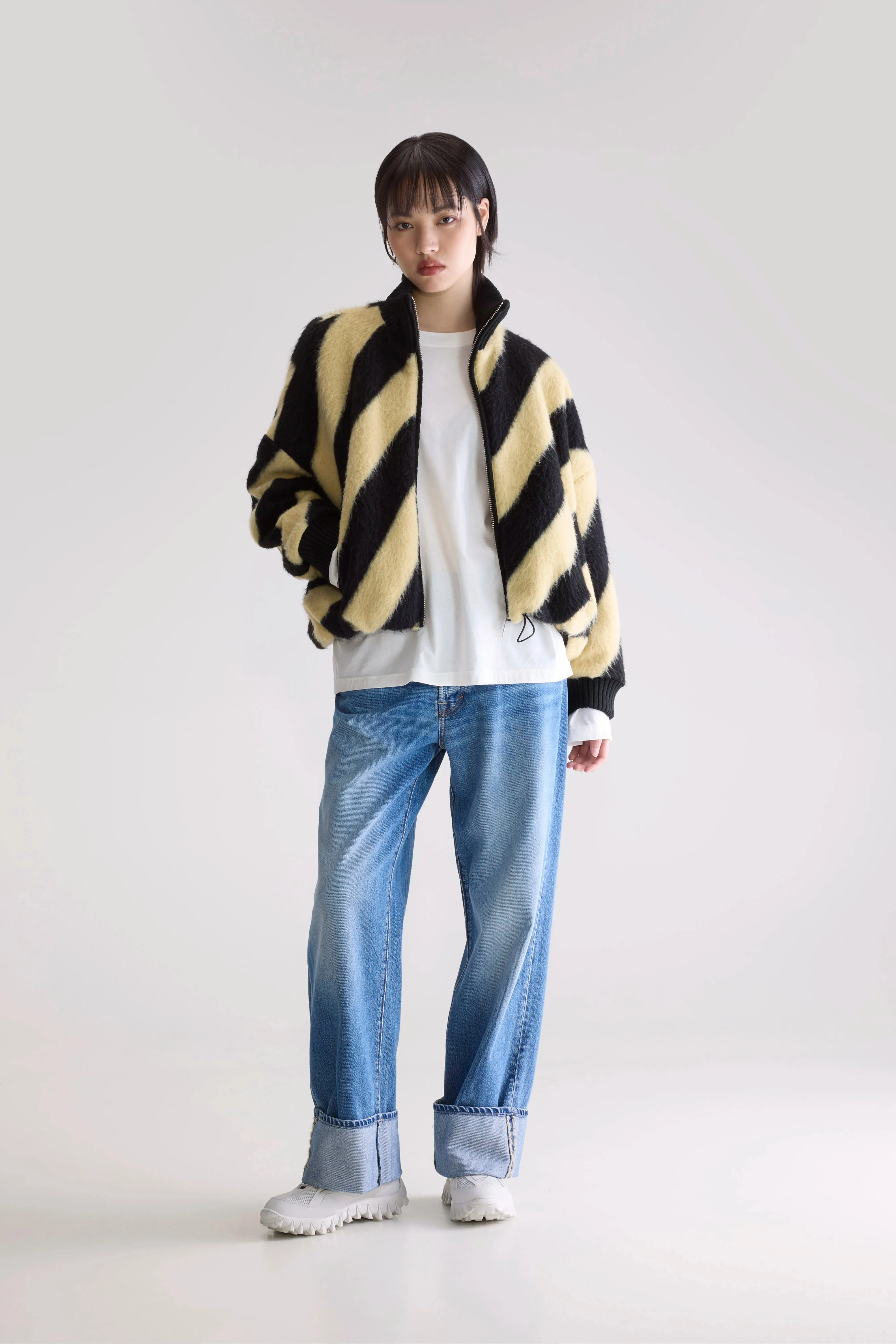 Adjustable Hem Odor Control Treatment Jallis faux-fur jacket (252 / W / COMBO A)